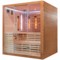 Sauna infrared Nordum Solea 4-osobowa Smart brązowa