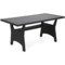 Narożnik ogrodowy technorattanowy Lagos Dark Grey / Grey Melange