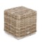 Narożny zestaw mebli ogrodowych Foggia Beige / Beige Melange