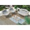 Meble ogrodowe technorattanowe Palermo Beige / Light Grey
