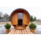 Sauna fińska zewnętrzna Lux Barrelsauna 235 x 280 cm