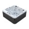 Wanna ogrodowa z hydromasażem Aquess Nevara 5752 3-osobowa