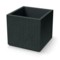 Donica ogrodowa Coro Square Charcoal 47 l