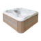 Wanna ogrodowa z hydromasażem Aquess Pleasure 5202 5-osobowa Sterling White / OAK