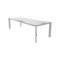 Stół ogrodowy aluminiowy rozkładany Marsala 215+65 cm Grey