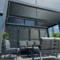 Zestaw mebli aluminiowych Turyn Dark Grey / Grey Melange