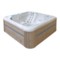 Wanna ogrodowa z hydromasażem Aquess Reflect 4202 7-osobowa Sterling White / OAK