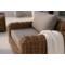 Meble ogrodowe technorattanowe Umbria Beige / Taupe Melange