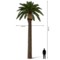 Sztuczna palma daktylowa 10 m
