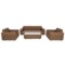 Meble ogrodowe technorattanowe Umbria Beige / Taupe Melange