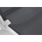 Leżak ogrodowy Monako White / Dark Grey