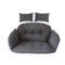 Fotel wiszący 2-osobowy Lugo Grey / Grey 