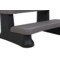Schodki Aquess PVC Black / Grey do wanny ogrodowej z hydromasażem
