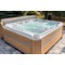 Wanna ogrodowa z hydromasażem Aquess Ecstatic 8203 7-osobowa Sterling White / OAK