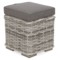 Narożny zestaw mebli ogrodowych Foggia Basic Light Grey / Grey