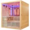 Sauna infrared EA4RS Natural z panelami solnymi