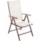 Krzesło ogrodowe aluminiowe Ibiza Basic Brown / Ecru