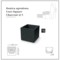 Donica ogrodowa Prosperplast Coro Square Charcoal 47 l