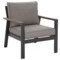 Meble ogrodowe aluminiowe Turyn Dark Grey / Beige Melange
