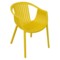 Krzesło Milano Yellow tworzywo PP