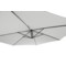 Parasol ogrodowy Malabo 300 cm Grey / Light Grey z podstawą