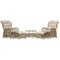 Meble ogrodowe technorattanowe Corfu Natural / Beige