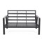Zestaw mebli aluminiowych Turyn Dark Grey / Grey Melange
