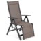 Zestaw krzeseł ogrodowych aluminiowych Ibiza Relax Grey / Taupe
