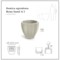 Donica ogrodowa Rona Sand 11 l