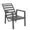 Meble ogrodowe aluminiowe Morton Dark Grey / Grey Melange