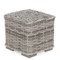 Narożny zestaw mebli ogrodowych Foggia Basic Light Grey / Grey