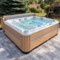 Wanna ogrodowa z hydromasażem Aquess Ecstatic 8203 7-osobowa Sterling White / OAK