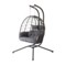 Fotel wiszący 2-osobowy Lugo Grey / Grey 