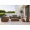 Meble ogrodowe technorattanowe Umbria Beige / Taupe Melange