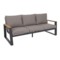 Meble ogrodowe aluminiowe Rimini Dark Grey / Beige Melange