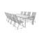 Meble ogrodowe Marsala Ibiza Grey / Window Grey 8+1