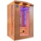 Sauna infrared DH2S z panelami solnymi 2-osobowa