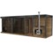 Sauna fińska zewnętrzna TerModula z balią i szatnią 750 x 210 cm