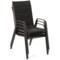 Krzesło ogrodowe aluminiowe Toscana Alu Black / Black