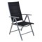 Krzesło ogrodowe aluminiowe Ibiza Silver / Black II. gatunek