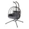 Fotel wiszący 2-osobowy Lugo Grey / Grey 