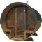 Sauna fińska zewnętrzna Lux Barrelsauna 235 x 280 cm