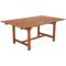 Stół ogrodowy drewniany Meranti 180+50 cm