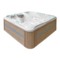 Wanna ogrodowa z hydromasażem Aquess Euphoria 7203 4-osobowa Sterling White / OAK
