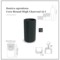 Donica ogrodowa Coro Round High Charcoal 22 l