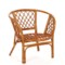 Meble ogrodowe rattanowe Bahama Orange / Cappuccino 3+1