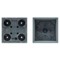 Donica ogrodowa Sierra Square Beton Effect Marengo 31 l