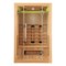 Sauna infrared RG2 Natural z koloroterapią 2-osobowa