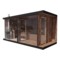 Sauna fińska zewnętrzna TerModula 500 x 210 cm z szatnią