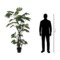 Sztuczny filodendron 210 cm